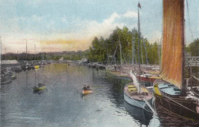 Wroxham, von der Brücke