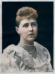 Porträt von Marie von Rumänien (Marie Alexandra Victoria, früher Prinzessin Marie von Edinburgh)