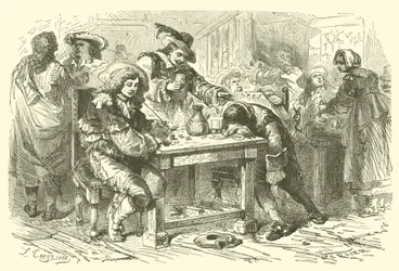 Festlichkeiten des 17. Jahrhunderts (Stich)