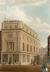 96 Strand, London; Ackermann Bibliothek, Repository of Arts