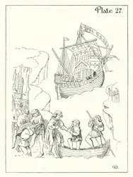 Ein Schiff aus dem 15. Jahrhundert