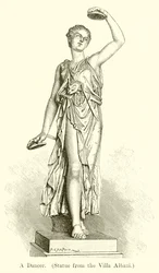 Eine Tänzerin (Statue aus der Villa Albani)