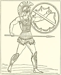 Ein griechischer Krieger