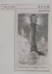 Ein Leuchtturm - nicht Professor Tyndall, aus Moonshine, veröffentlicht am 20. Dezember 1884