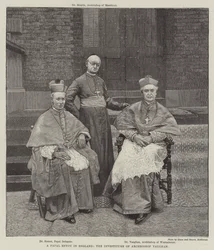 Ein päpstlicher Gesandter in England, die Investitur von Erzbischof Vaughan