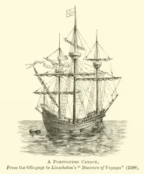 Eine portugiesische Karacke