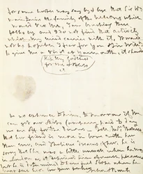 Ein signierter Autographenbrief an Lady Hamilton, 1801