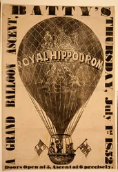 Ein großer Ballonaufstieg, Battys, Donnerstag, 1. Juli 1852