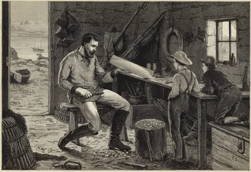 Eine Lektion im Bootsbau