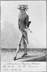 Eine monströs elegante Haltung! 1790