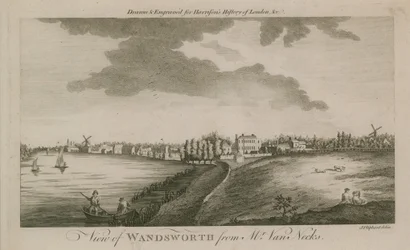 Ein Blick auf Wandsworth von Mr. Van Necks