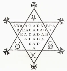 Abrakadabra, aus The Ingoldsby Legends or Mirth and Marvels, von Thomas Ingoldsby, veröffentlicht 1865