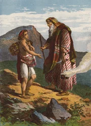 Abraham opfert Isaak