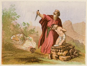 Abraham opfert Isaak