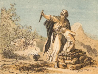 Abraham opfert Isaak
