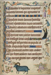 Add. 42130, f.169, Psalm 93, Mordszenen, aus dem 