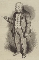 Admiral Sir Charles Napier, Abgeordneter für Southwark