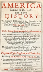 Amerika gemalt zum Leben: Die wahre Geschichte der Eroberungen der Indianer durch die Spanier, von Sir Ferdinando Gorges und anderen