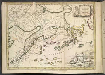 Ein Bericht über das neue nördliche Archipel, das kürzlich von den Russen in den Meeren von Kamtschatka und Anadir entdeckt wurde, von Jacob von Staehlin Storcksburg