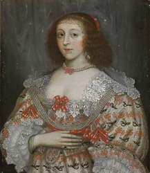 Eine unbekannte junge Dame aus der Zeit von Charles I., ca. 1635