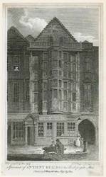 Altes Gebäude in der Bishopsgate Street