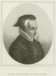 Anne, Gräfin von Arundel (Gravur)