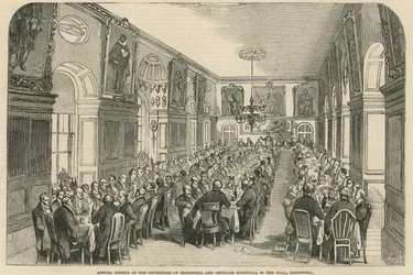 Jährliches Abendessen der Gouverneure von Bridewell und Bethlehem Krankenhäusern