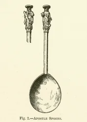 Apostellöffel (Gravur)