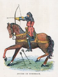 Bogenschütze zu Pferd