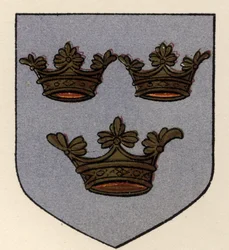 Wappen der Grand Lodge of All England, ca. 1725, aus The History of Freemasonry, Band II, veröffentlicht von Thomas C. Jack, London, 1883