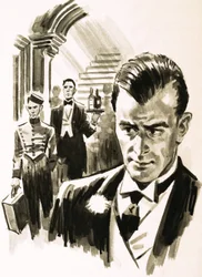 Arnold Bennett: eine Szene aus Imperial Palace