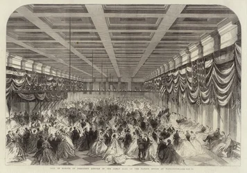 Ball zu Ehren von Präsident Lincoln