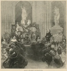 Bankett der Bürgermeister im Mansion House