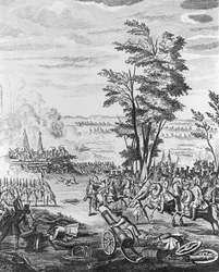 Schlacht von Malplaquet, 11. September 1709, aus der 