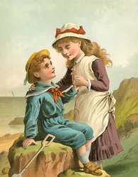 Sei freundlich zu deinem Bruder