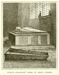 Grab von Bischof Andrewes, St. Mary Overies