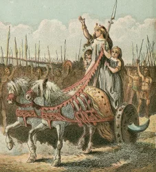 Boudicca und ihre Armee