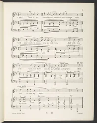 „Hell lächelnde Augen. Rondo (Lied). Text nach dem Französischen von Christine de Pisan, von Gilbert Pass“, von Gilbert A. Alcock