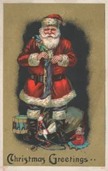 Britische Weihnachtskarte