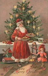 Britische Weihnachtskarte