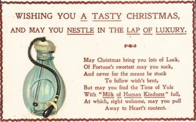 Britische Weihnachtskarte