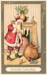 Britische Weihnachtskarte