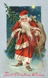 Britische Weihnachtskarte