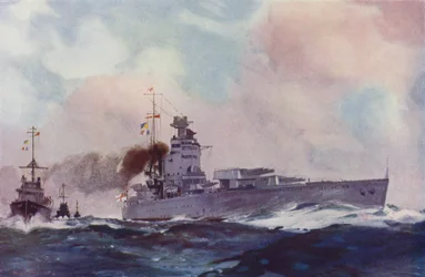 Britisches Schlachtschiff der Nelson-Klasse