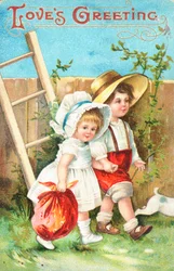 Britische Valentinskarte