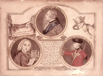 Briten betrachten den besten der Könige..., 1762