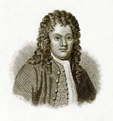 Brook Taylor, Illustration aus The Universal Historical Dictionary von George Crabb, veröffentlicht 1825