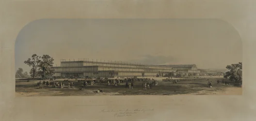 Gebäude für die Große Ausstellung in London, 1851