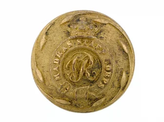 Knopf, Madras Staff Corps, 1861-1876