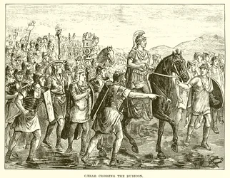Caesar überquert den Rubikon